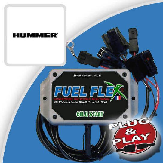 image Kit Flex Fuel 8 Cylindres HUMMER H2 SUV 325ch S Black Diamond 34 cv année 2006