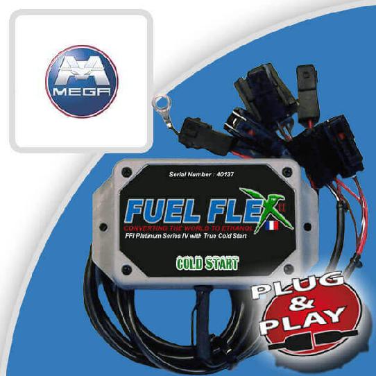 image Kit Flex Fuel 4 Cylindres MEGA Fourgon 1.4 2p 6 cv année 2000