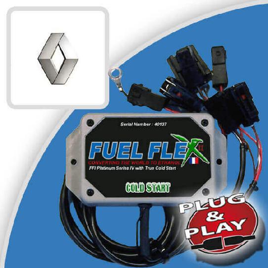 image Kit Flex Fuel 4 Cylindres RENAULT Clio III 1.2 16v Privil 5 cv année 2006