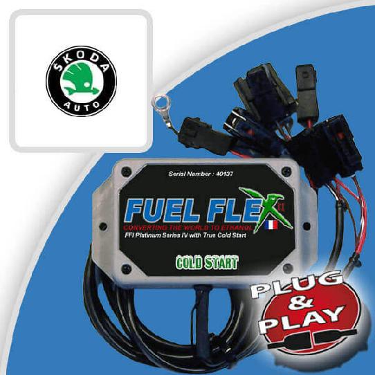 image Kit Flex Fuel 4 Cylindres SKODA Fabia 1.2 TSI 105ch Elegance2 DSG 6 cv année 2013