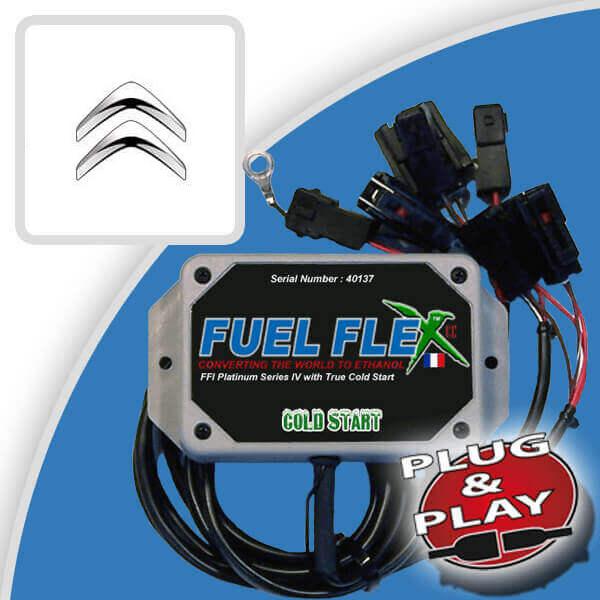 Flex Fuel - Kit E85 citroen c1 1.0 i confort 5p citadine boite mecanique 5  rapports 4 cv fiscaux annee 2013 - Fuel Flex Europe